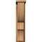 Ekena Millwork Ridgewood Rough Sawn Corbel w/Backplate, Western Red Cedar, 6"W x 14"D x 26"H COR06X14X26RID01RWR - alternate 4